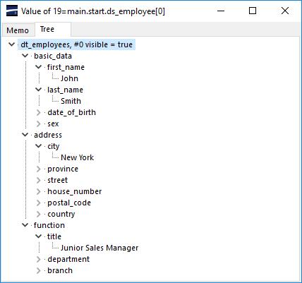 Checking data in your new dataset