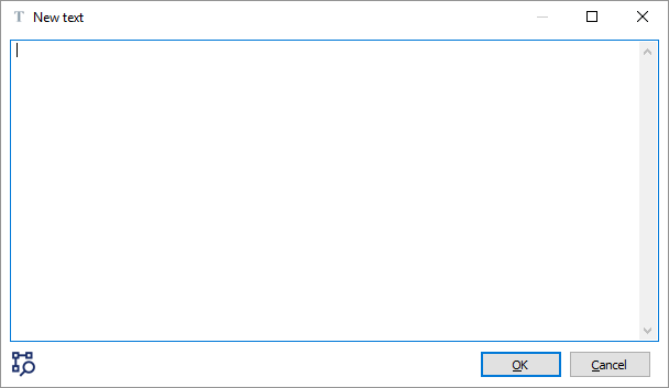 adding a text