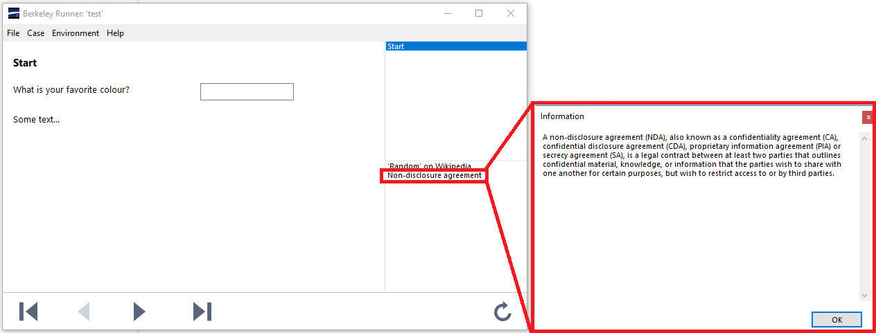 The result in the xxllnc Expertsystemen Runner