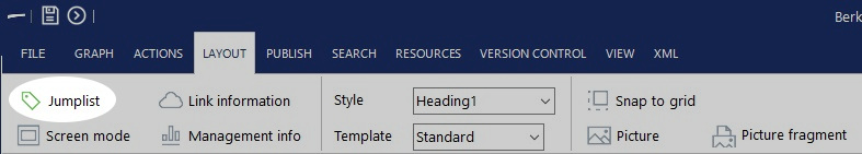 Enabled jumplist item